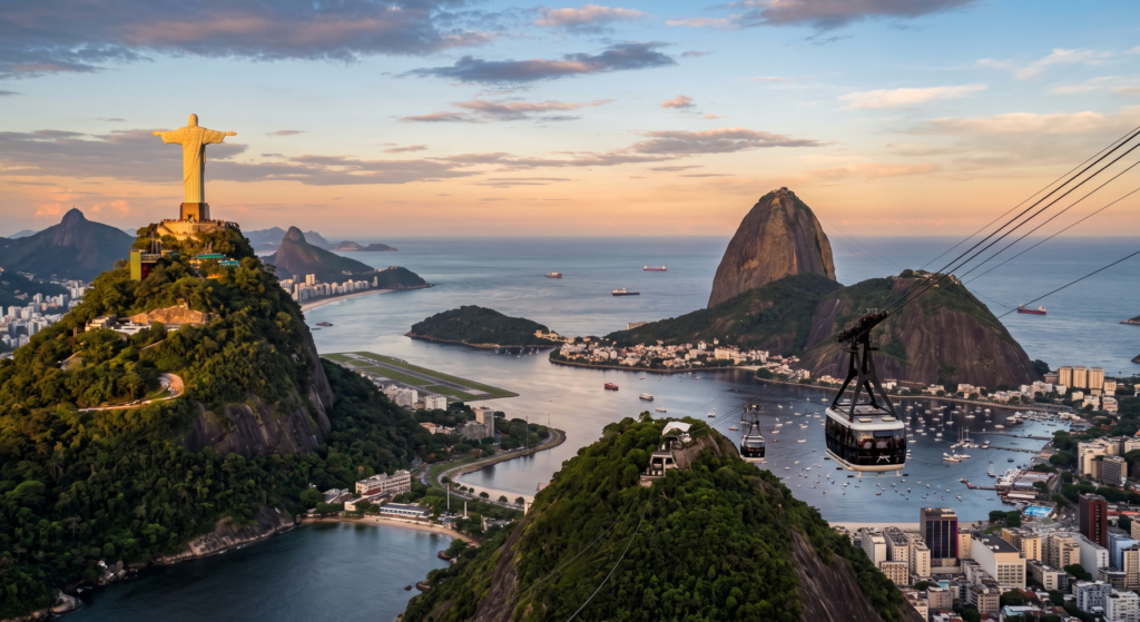 passeio cristo redentro e pão de açucar